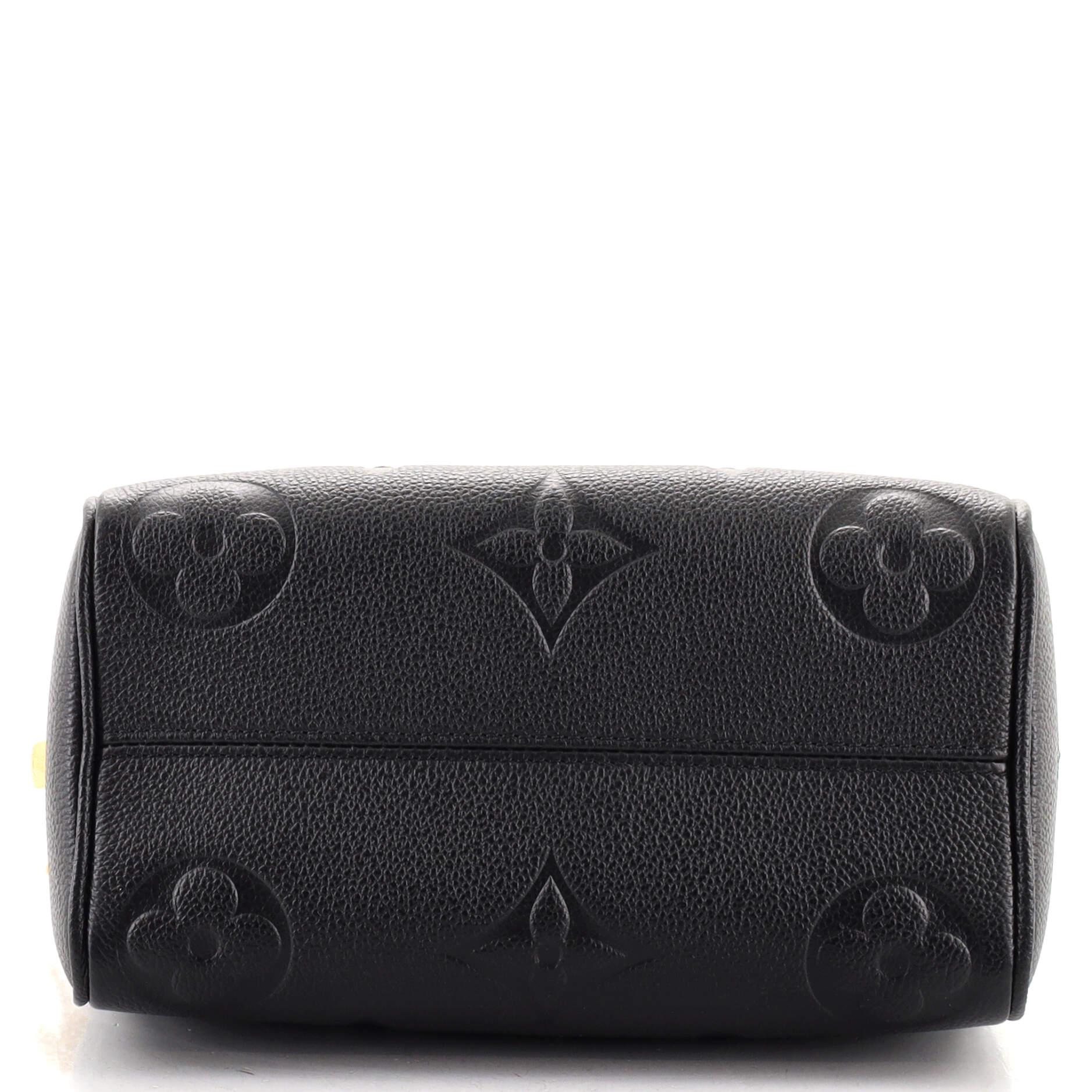 Women's or Men's Louis Vuitton Speedy Bandouliere Bag Monogram Empreinte Giant 20