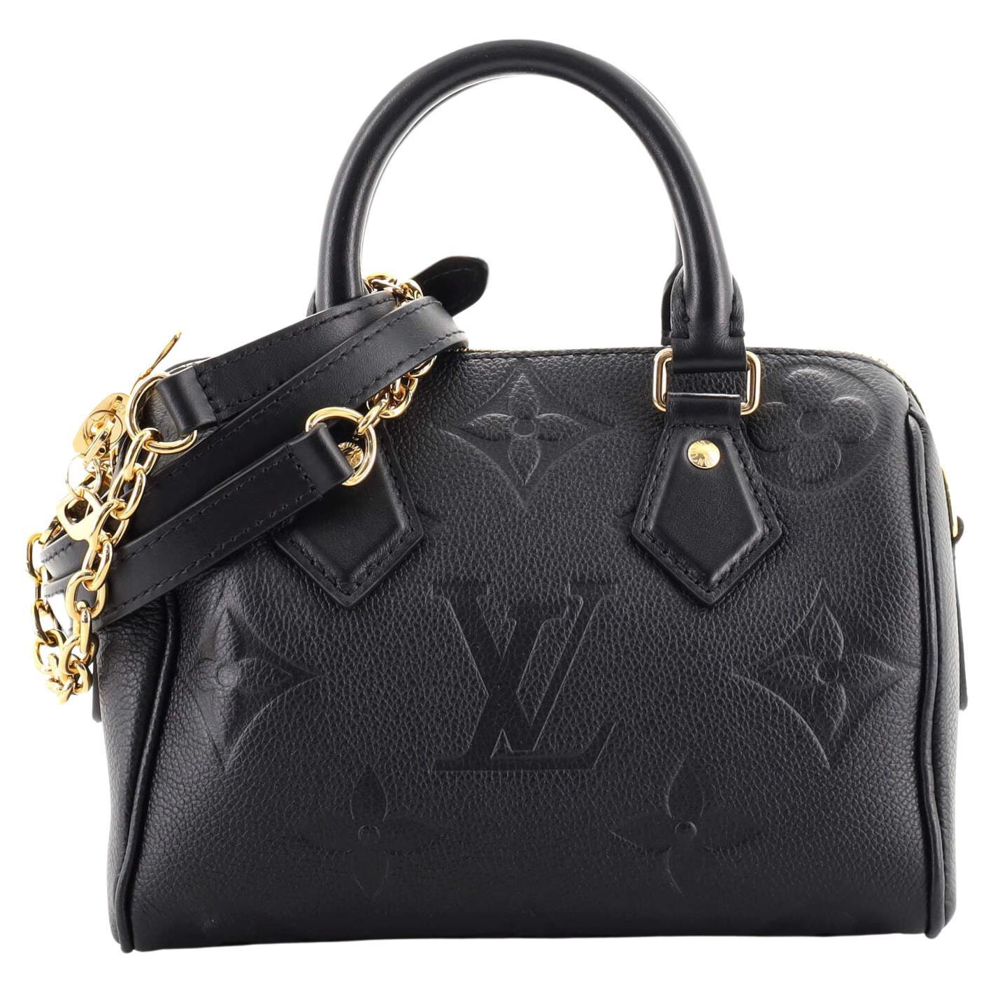 Louis Vuitton Speedy Bandouliere Bag Monogram Empreinte Giant 20