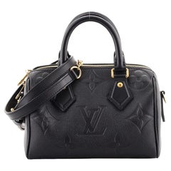 Louis Vuitton - Sac à bandoulière Speedy - Monogramme Empreinte Giant 20