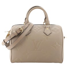 Louis Vuitton - Sac Speedy Bandouliere Monogramme Empreinte Giant 25