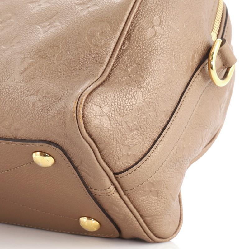 Louis Vuitton Speedy Bandouliere Bag Monogram Empreinte Leather 25  1