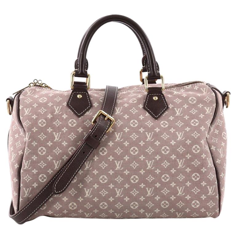 Louis Vuitton Speedy Bandouliere Bag Monogram Idylle 30 For Sale at 1stdibs