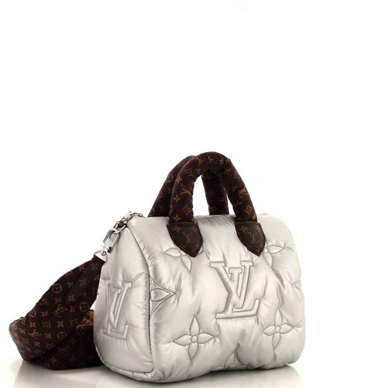 Louis Vuitton Speedy Bandouliere Bag Monogram Quilted Econyl Nylon 25 For  Sale at 1stDibs