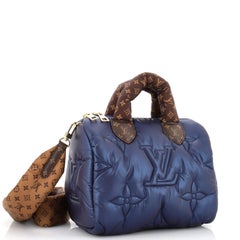 Louis Vuitton Speedy Bandouliere Bag Monogram Quilted Econyl Nylon 25