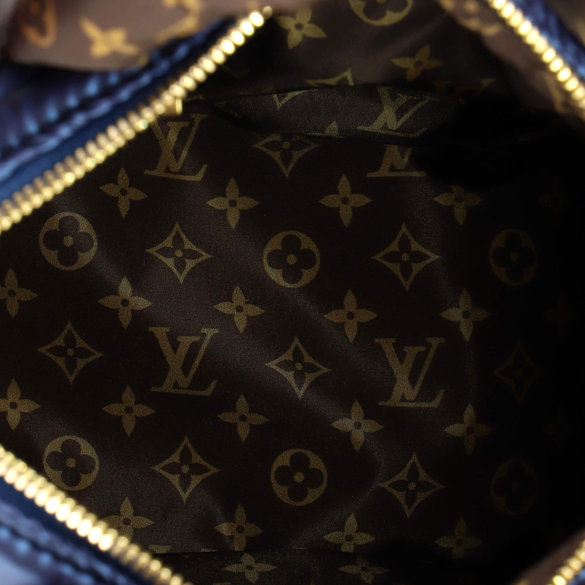 Louis Vuitton Speedy Bandouliere Bag Monogram Quilted Econyl Nylon 25 For Sale 1