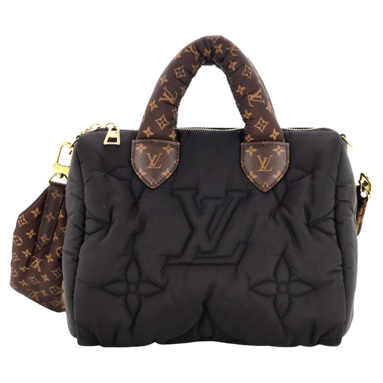 Louis Vuitton Speedy Bandouliere Bag Monogram Quilted Econyl Nylon 25 at  1stDibs