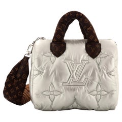 Louis Vuitton Speedy Bandouliere Bag Monogram Quilted Econyl Nylon 25