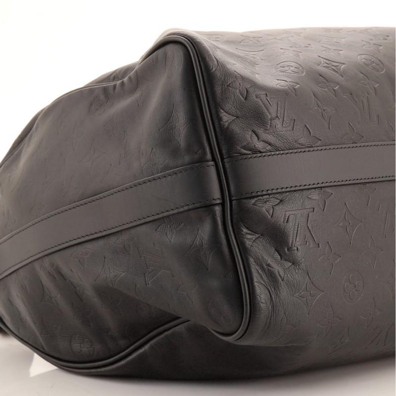 Louis Vuitton Speedy Bandouliere Bag Monogram Shadow Leather 40 2