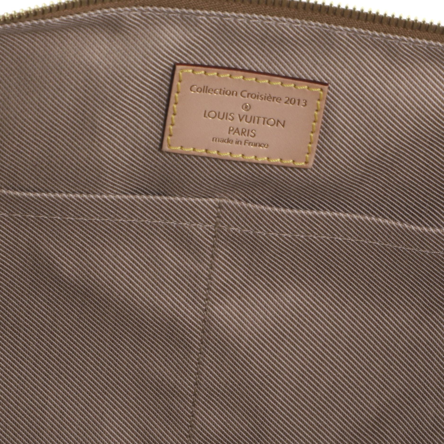 Women's or Men's Louis Vuitton Speedy Bandouliere Bag Monogram Stonewashed Denim 35