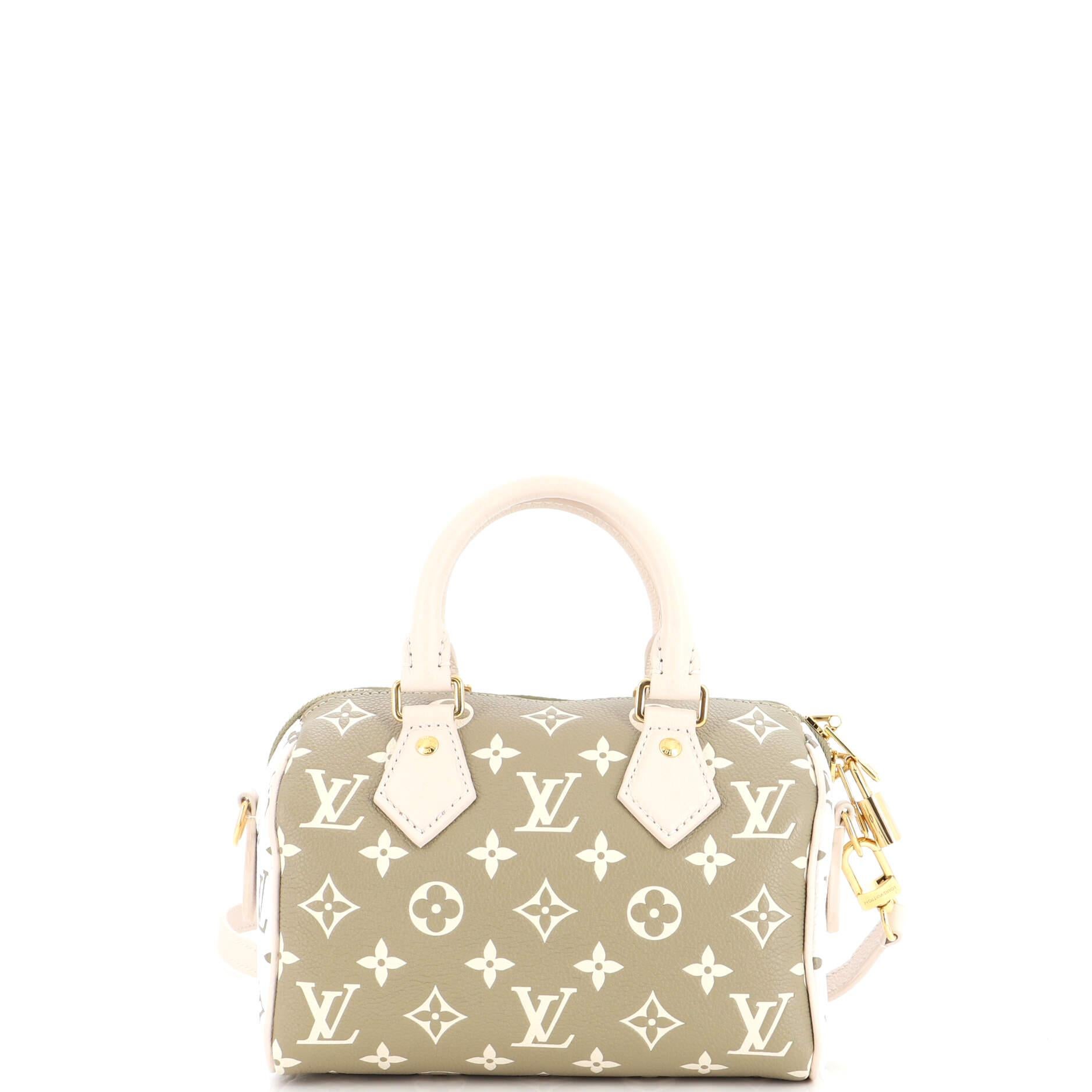 Louis Vuitton Speedy Bandouliere Bag Spring in the City Monogram Empreinte In Good Condition In NY, NY