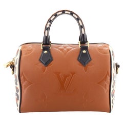 Louis Vuitton Speedy Bandouliere Tasche Wild at Heart Monogramm Empreinte Gia