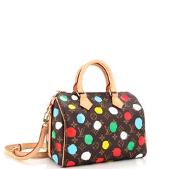 Louis Vuitton Speedy Bandouliere Bag Yayoi Kusama Painted Dots Monogram Canvas