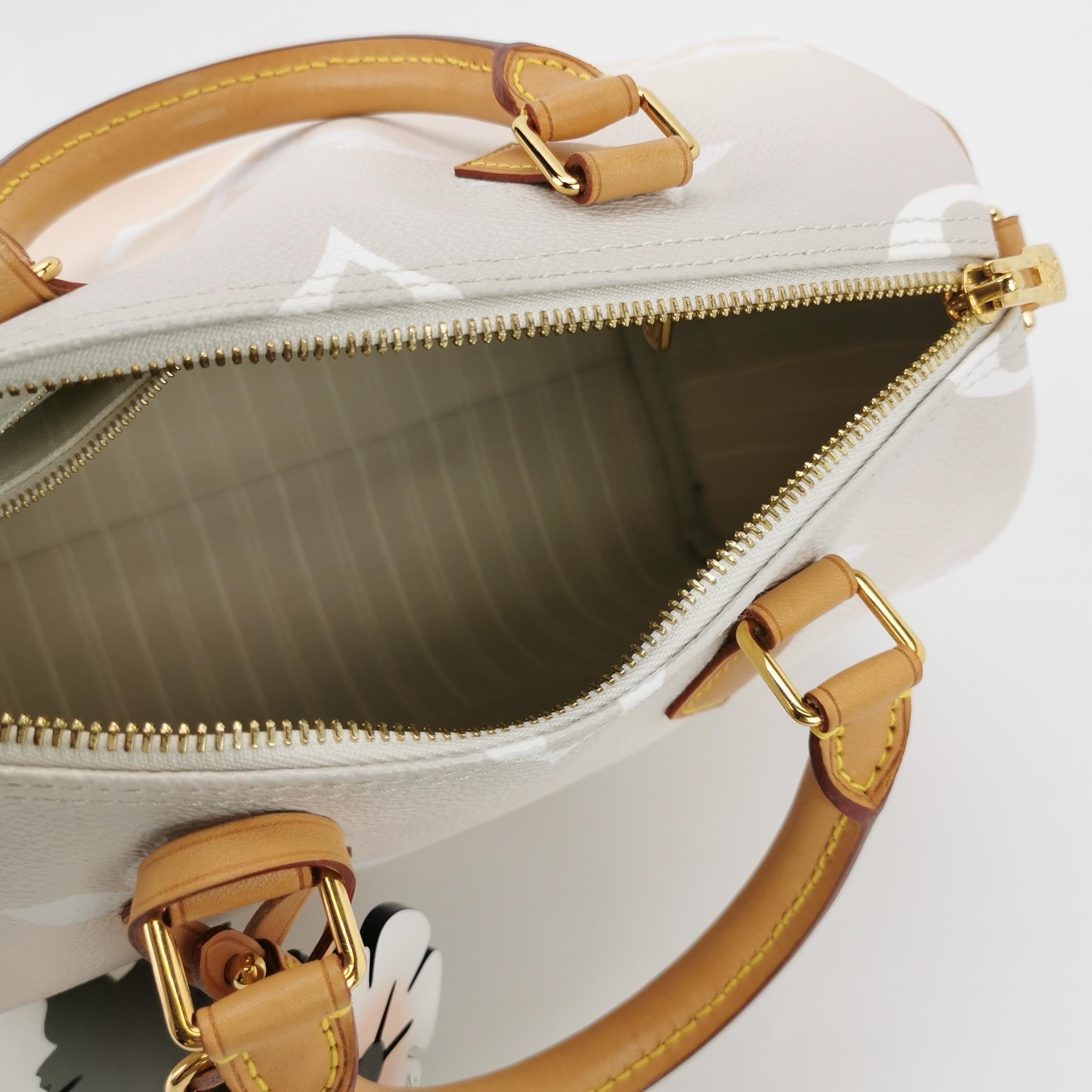 Louis Vuitton Speedy Bandouliere By The Pool Monogram Giant 25 Crossbody Bag 6