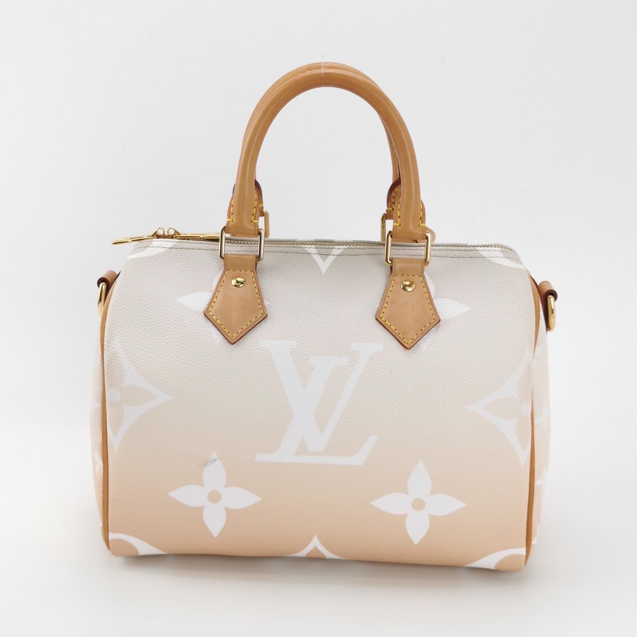 Louis Vuitton Speedy Bandouliere By The Pool Monogrammierte Riesen 25 Umhängetasche im Angebot 2