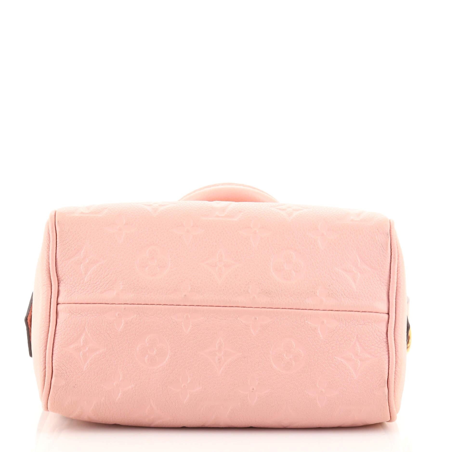 Louis Vuitton - Sac Speedy Bandouliere NM - Monogramme en cuir Empreinte 20 Bon état à NY, NY