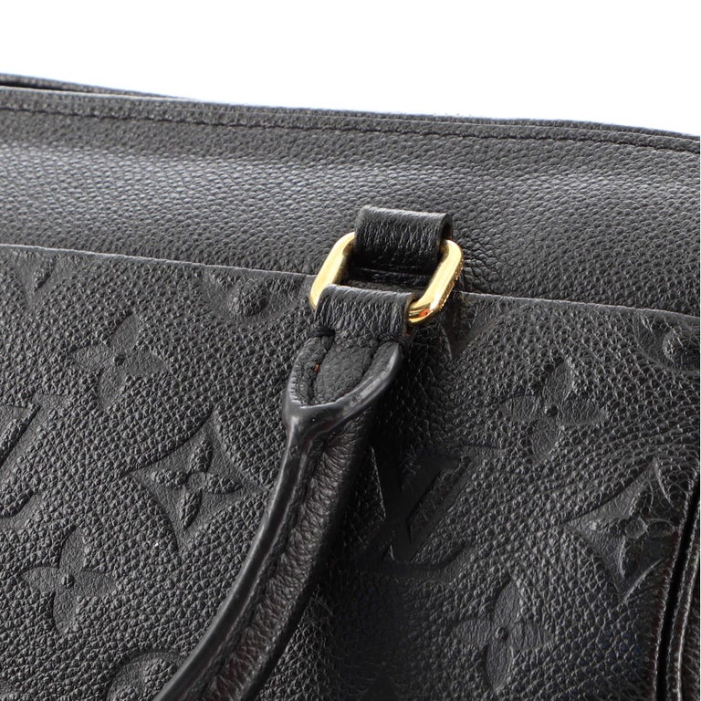 Louis Vuitton Speedy Bandouliere NM Bag Monogram Empreinte Leather 25 For  Sale at 1stDibs
