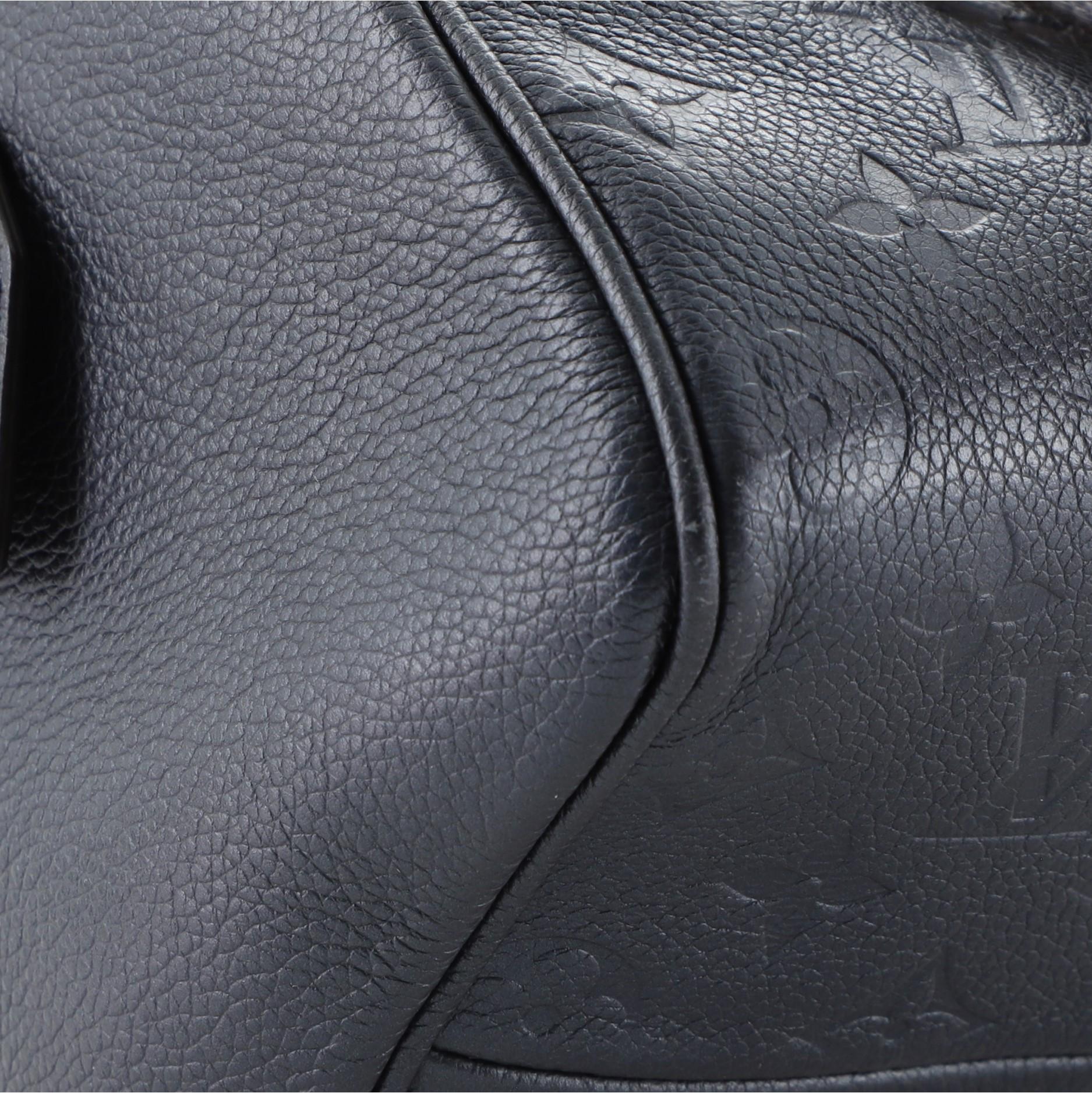 Louis Vuitton Speedy Bandouliere NM Bag Pins Monogram Empreinte Leather 2 In Good Condition In NY, NY