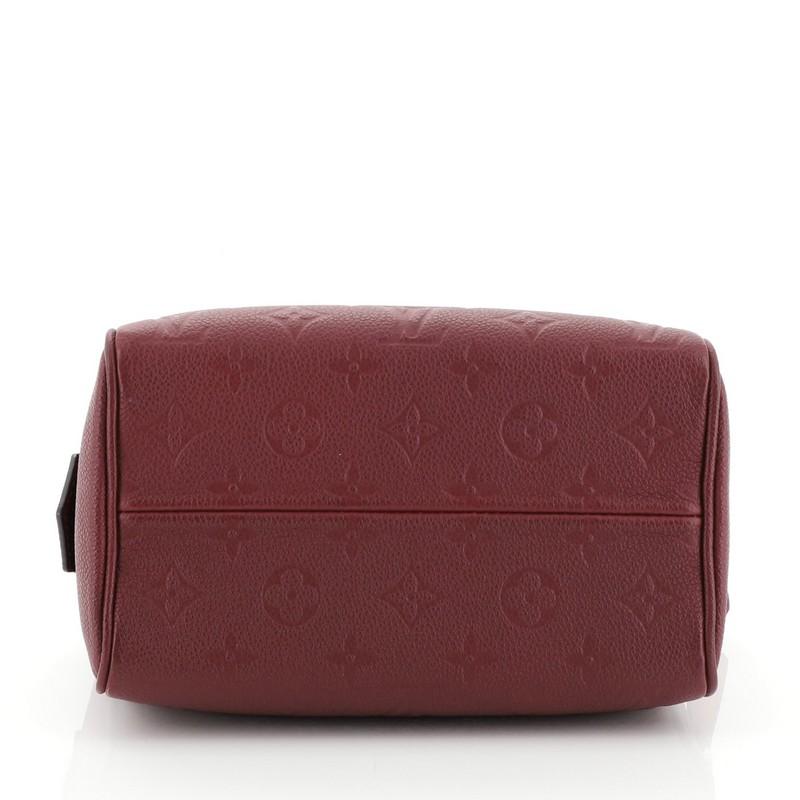 Louis Vuitton Speedy Bandouliere NM Handbag Monogram Empreinte Leather 20  In Good Condition In NY, NY