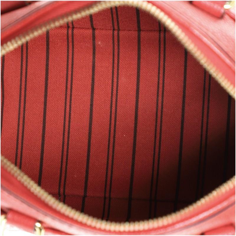 Louis Vuitton Speedy Bandouliere NM Handbag Monogram Empreinte Leather 20 In Good Condition In NY, NY