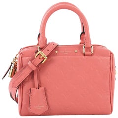 Louis Vuitton Speedy Bandouliere NM Handbag Monogram Empreinte Leather 20