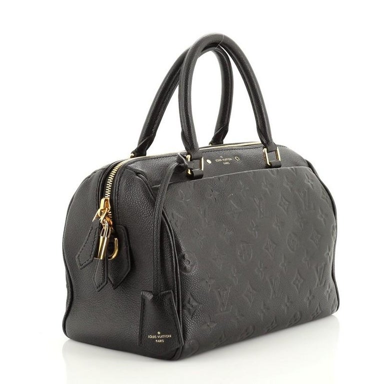 Louis Vuitton Speedy Bandouliere NM Handbag Monogram Empreinte Leather 25 at 1stDibs