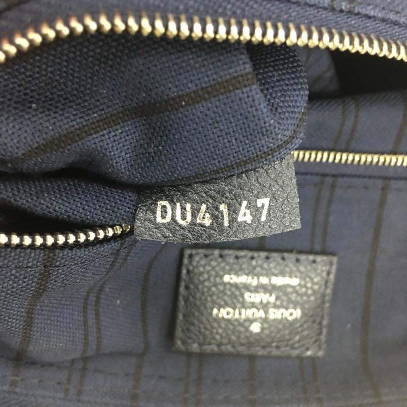 Black Louis Vuitton Speedy Bandouliere NM Handbag Pins Monogram Empreinte Leather 25