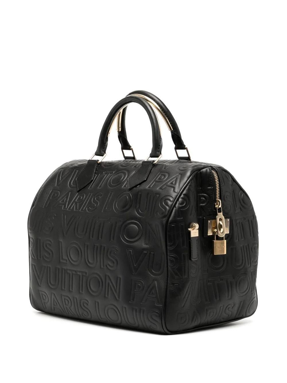 Louis Vuitton Speedy Cube 30 In Good Condition In London, GB