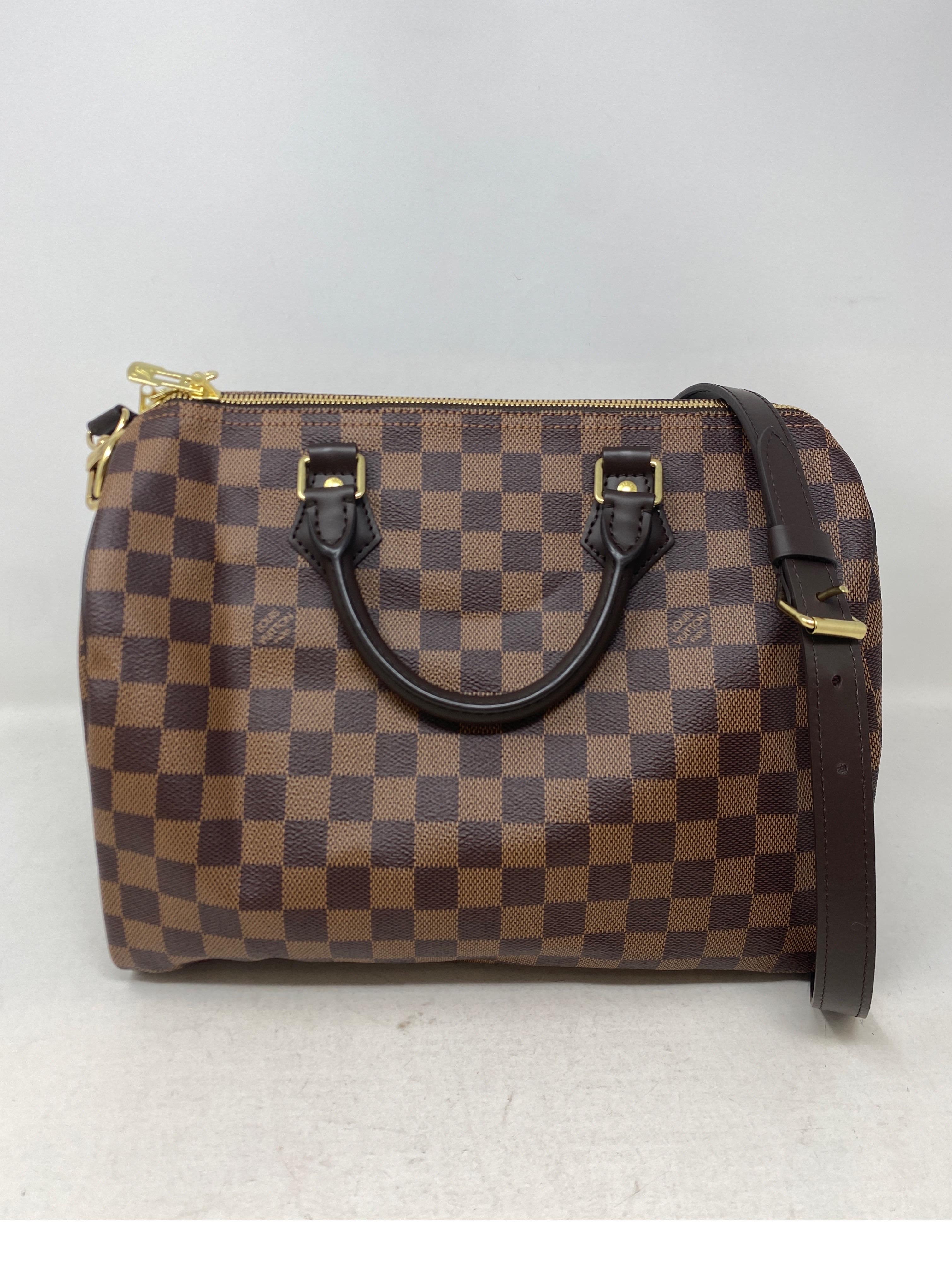 Louis Vuitton Speedy Damier Ebene 30 Bandouliere  7