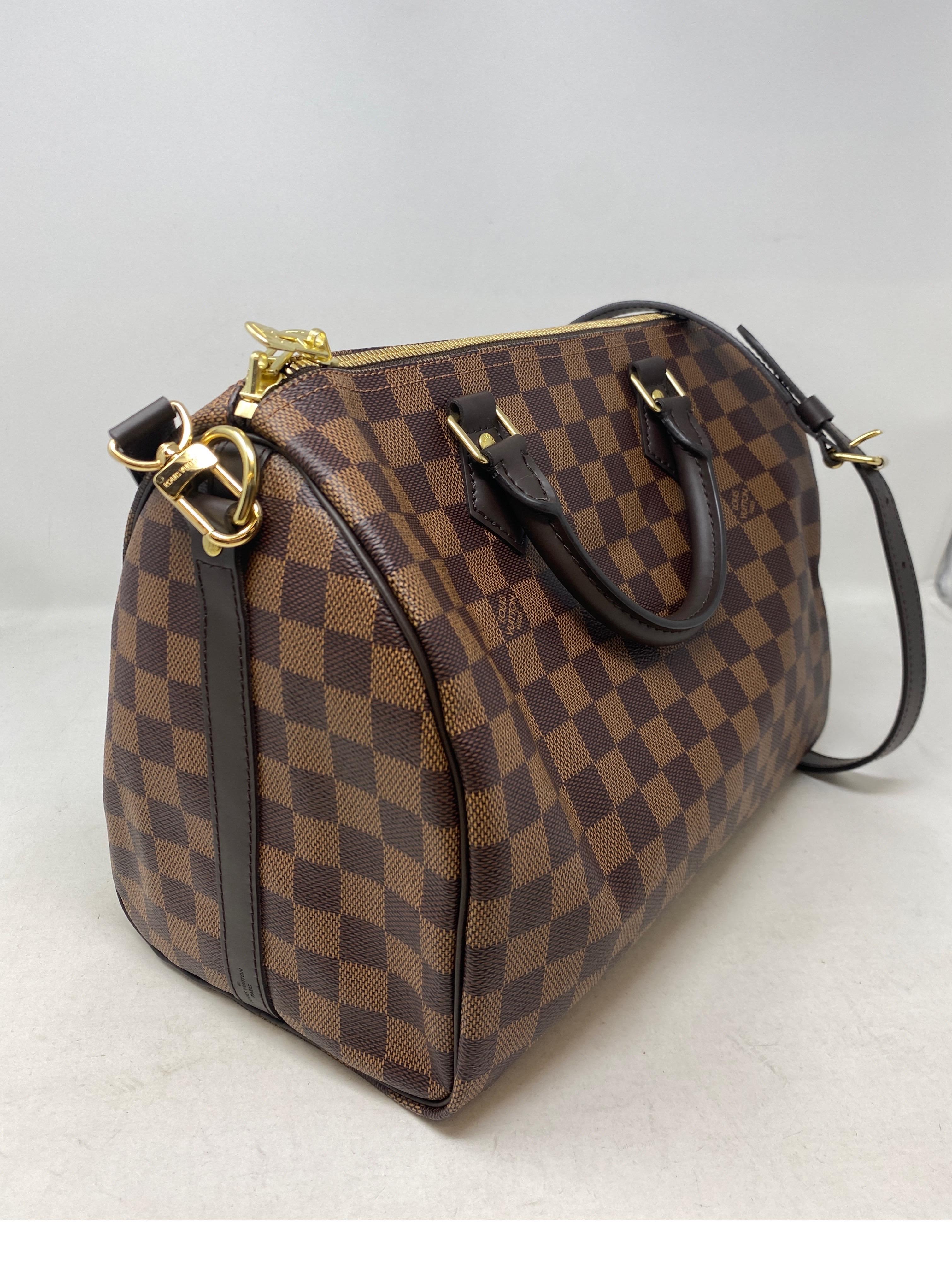 Louis Vuitton Speedy Damier Ebene 30 Bandouliere  8