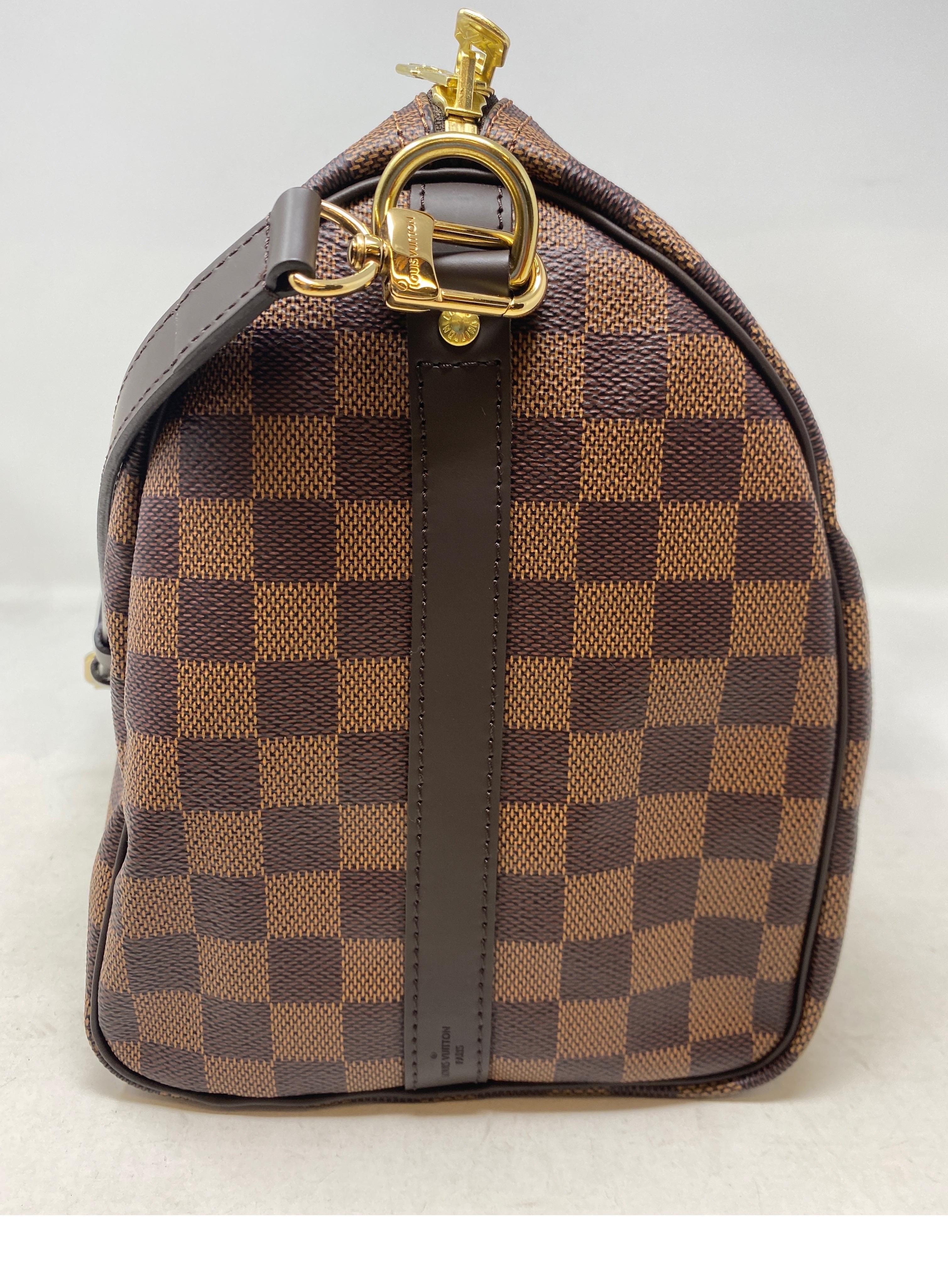 Louis Vuitton Speedy Damier Ebene 30 Bandouliere  9