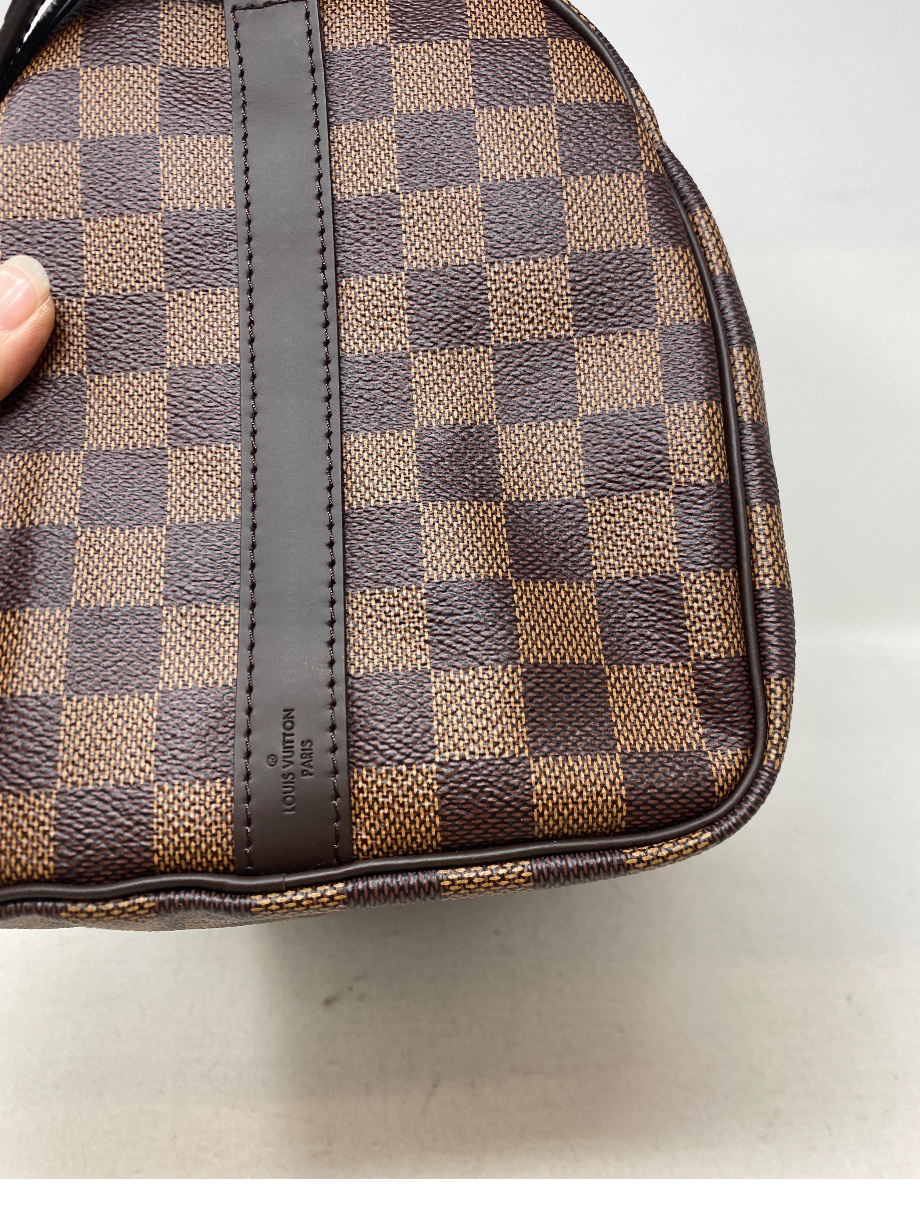 Louis Vuitton Speedy Damier Ebene 30 Bandouliere  10