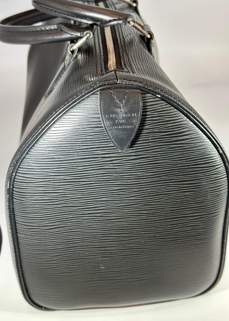 Pre-Owned Louis Vuitton Epi Speedy 30 Leather Black India