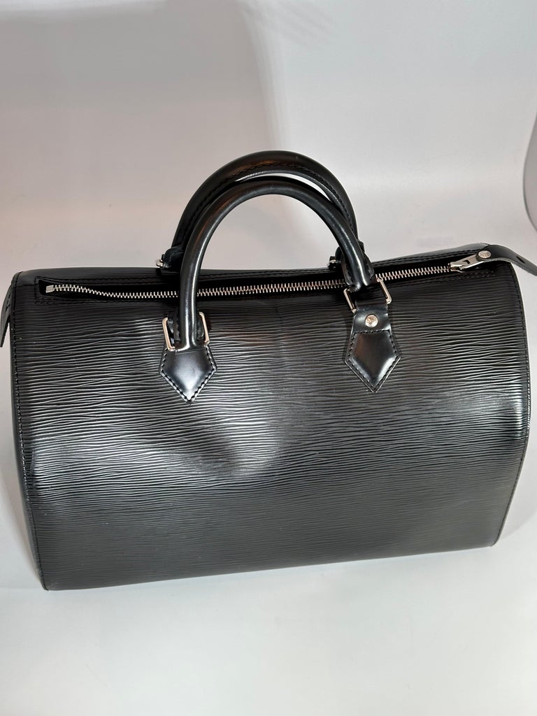 Louis Vuitton Speedy Handbag Mini Lin Croisette 30 at 1stDibs