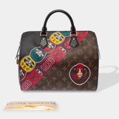 LOUIS VUITTON Speedy Handbag Brown