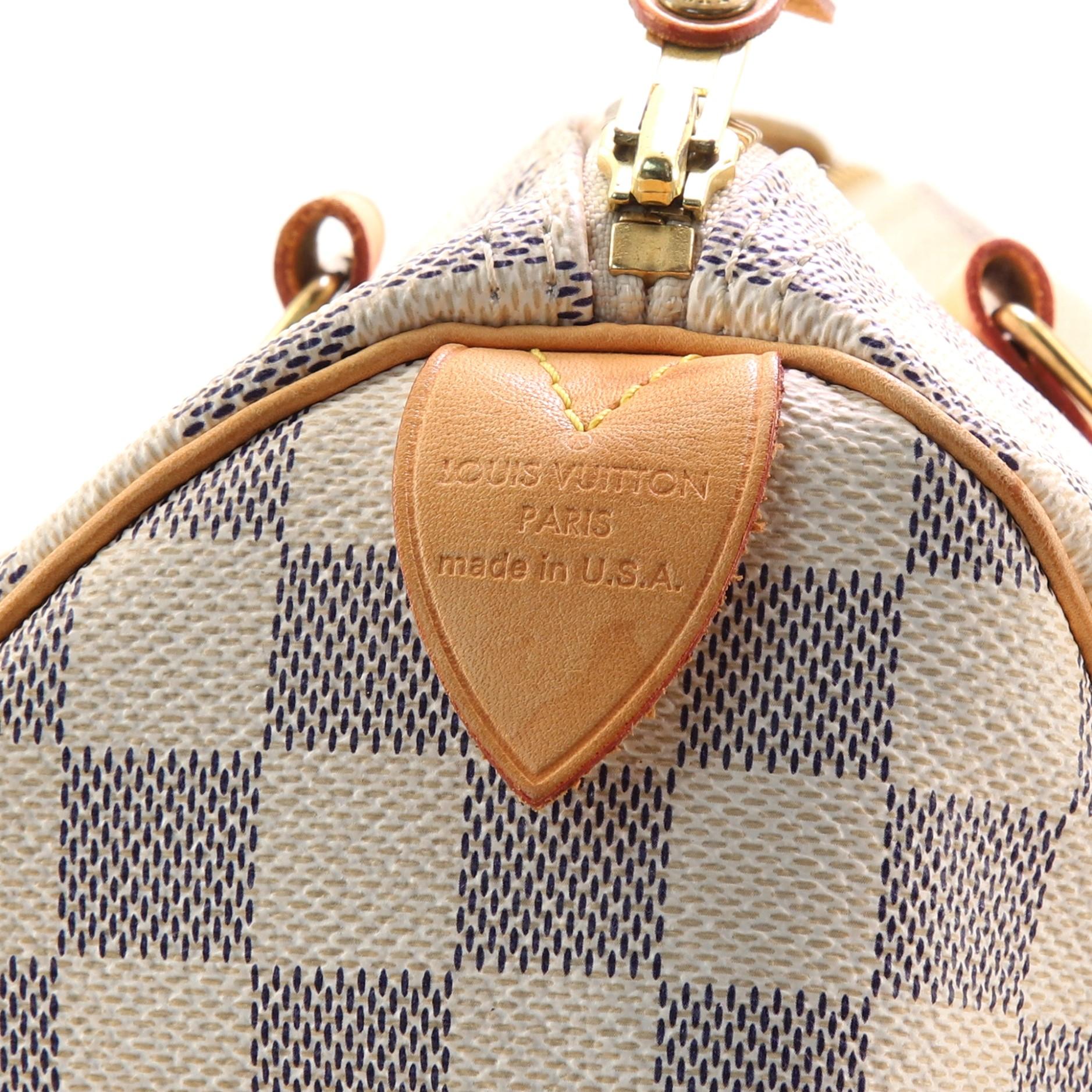 Louis Vuitton Speedy Handbag Damier 25 5