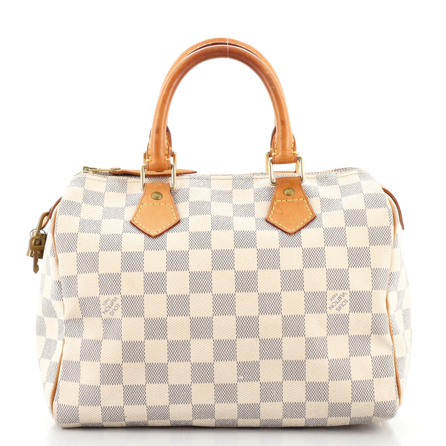 Louis Vuitton Speedy Borsetta Damier 25 In condizioni discrete in vendita a NY, NY