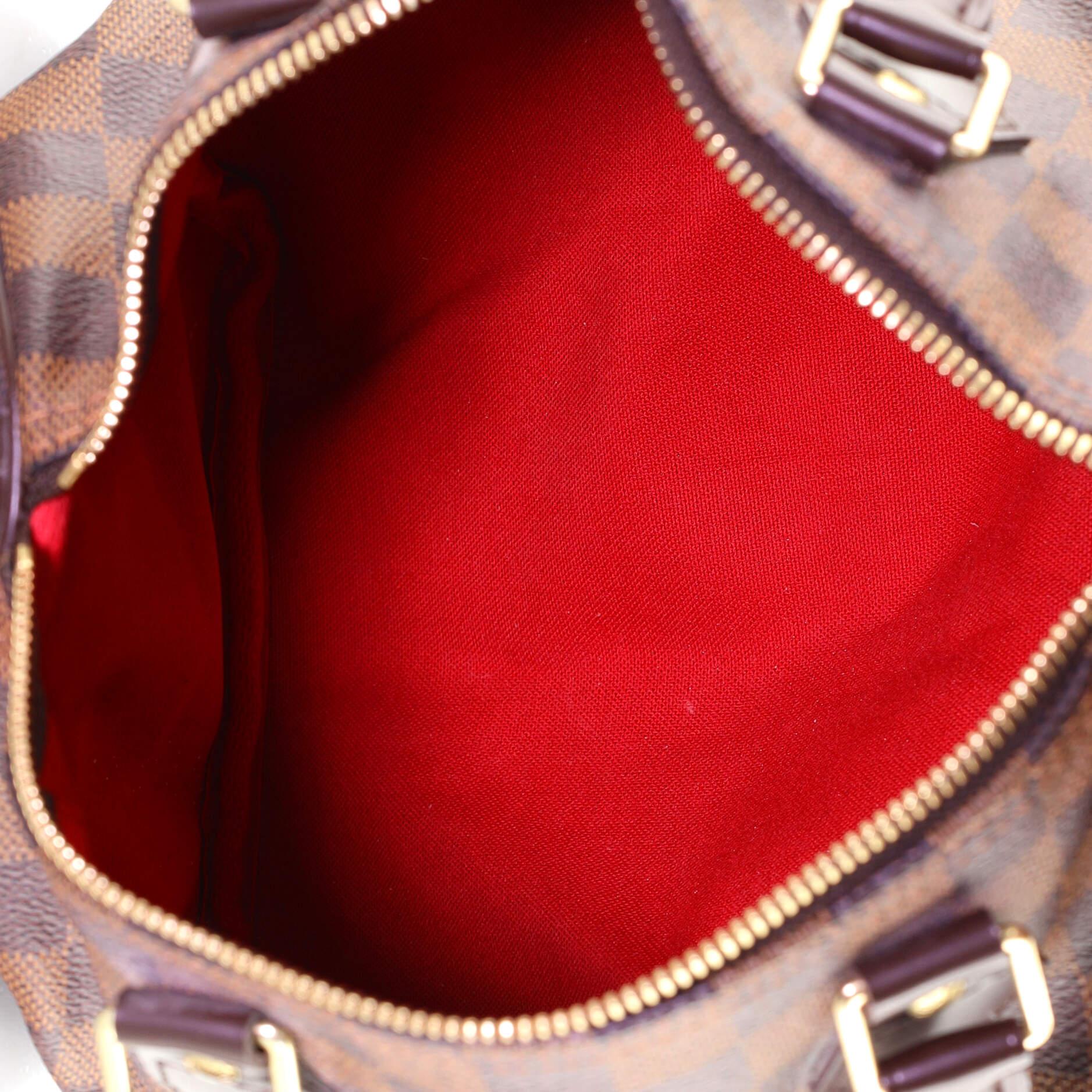Black Louis Vuitton Speedy Handbag Damier 25