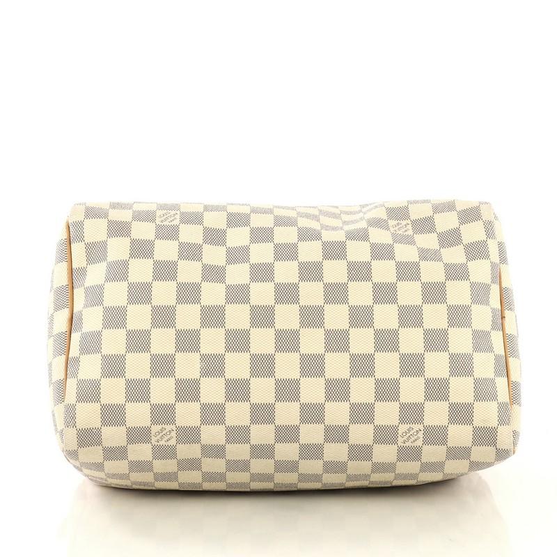 Louis Vuitton Speedy Handbag Damier 30 In Good Condition In NY, NY