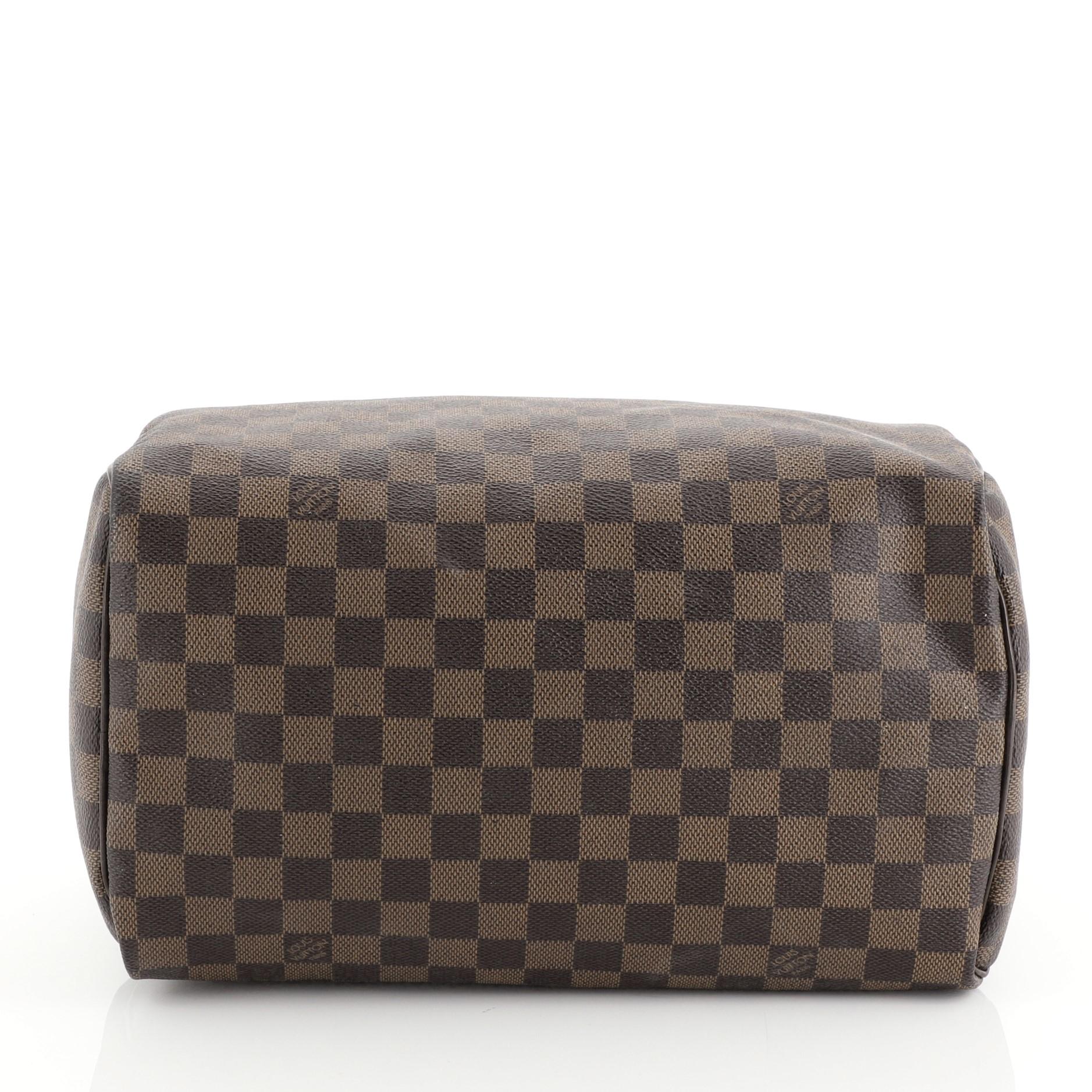 Women's or Men's Louis Vuitton Speedy Handbag Damier 30 