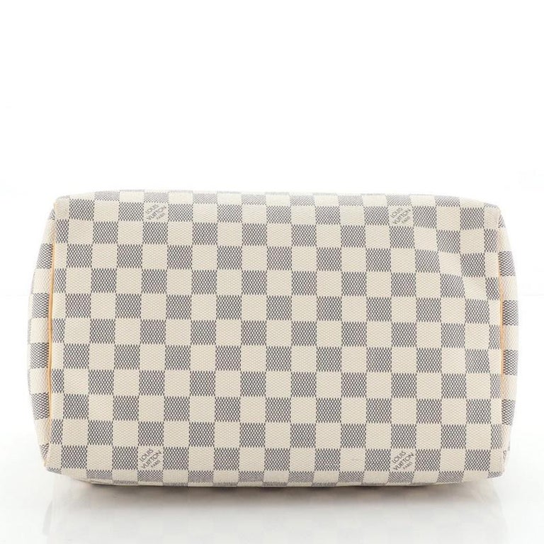 Louis Vuitton Speedy Handbag Damier 30 at 1stDibs  sp1037 lv, louis vuitton  speedy 30, louis vuitton white checkered purse