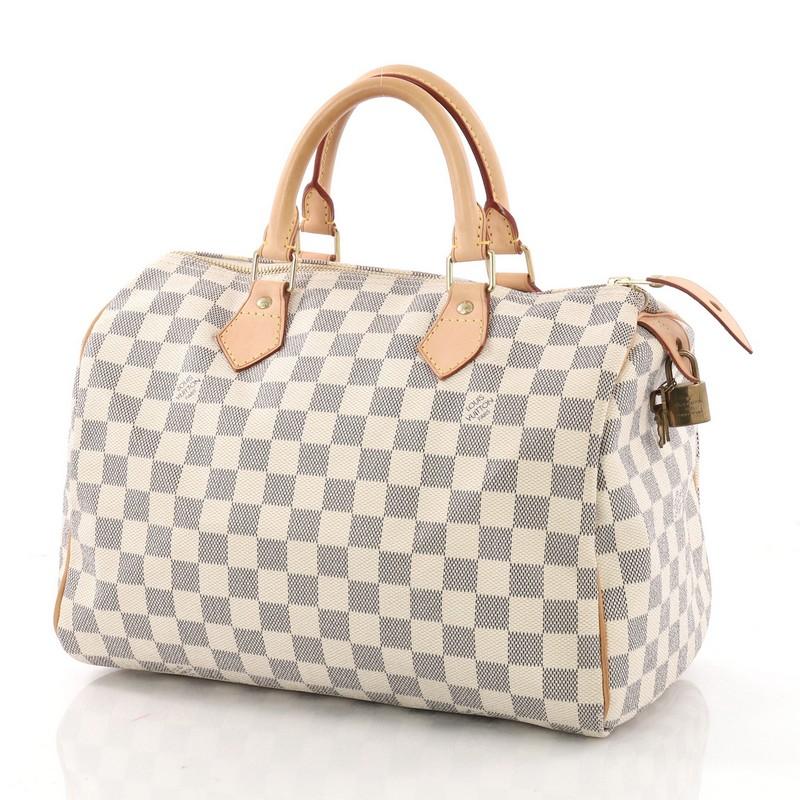 Louis Vuitton Speedy Handbag Damier 30 3