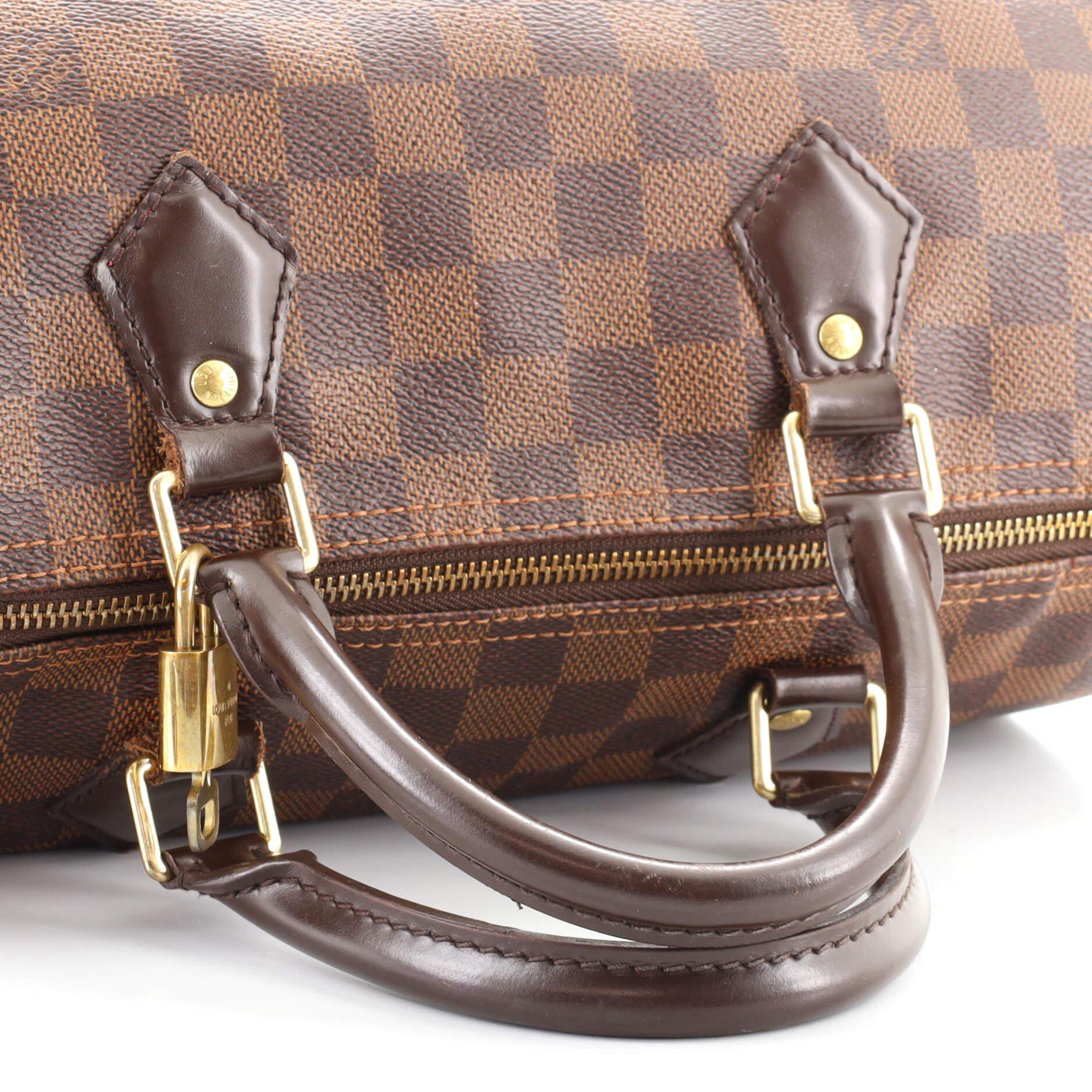 Louis Vuitton Speedy Handbag Damier 30 4