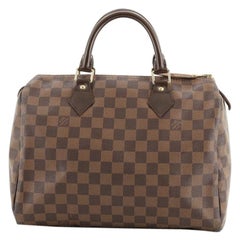  Louis Vuitton Speedy Handbag Damier 30