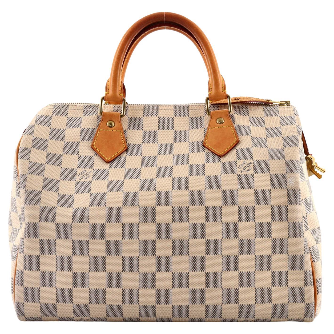 Louis Vuitton Speedy Handbag Damier 30 For Sale at 1stDibs