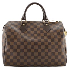 Die Speedy-Handtasche von Louis Vuitton Damier 30