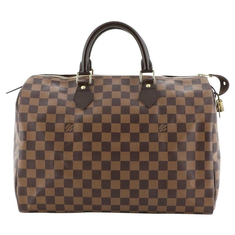 Louis Vuitton Speedy Handbag Damier 35 at 1stdibs