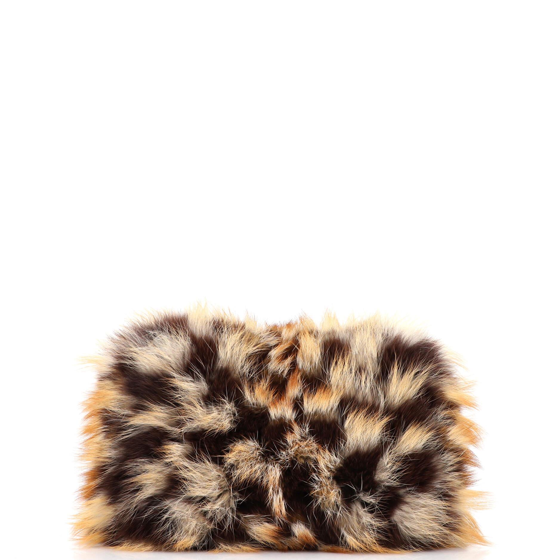 Women's Louis Vuitton Speedy Handbag Damier Fur 30