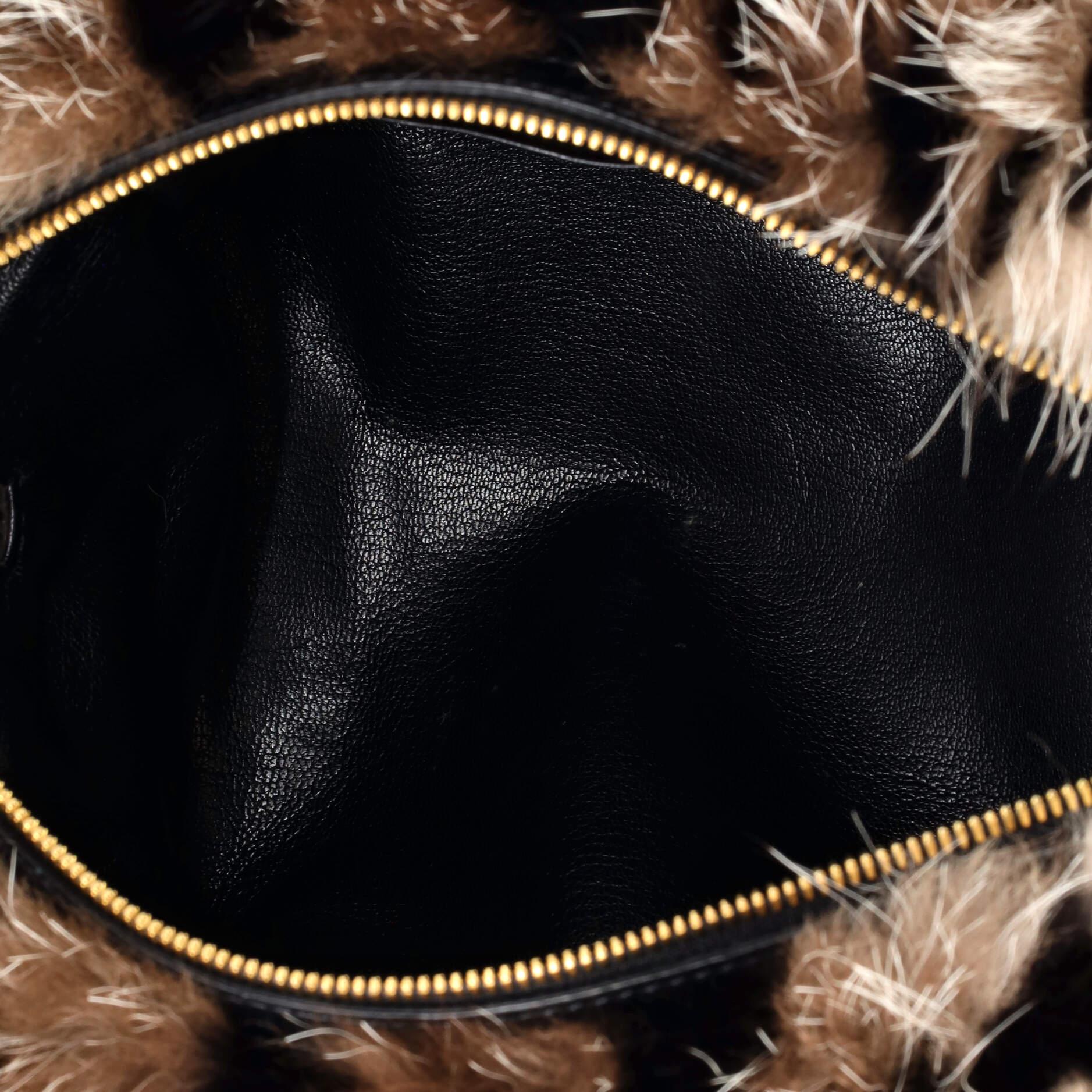 Louis Vuitton Speedy Handbag Damier Fur 30 1