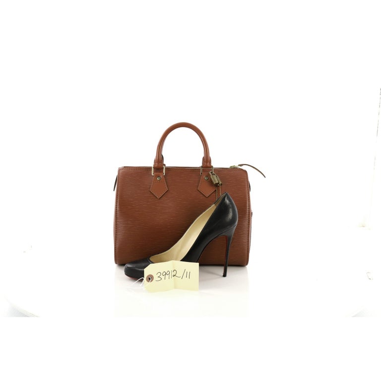 Louis Vuitton Speedy Handbag Epi Leather 25 at 1stdibs