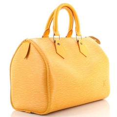 Louis Vuitton Speedy Handbag Epi Leather 25